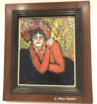 ピカソ 青の時代 アート ヴェネチアガラス 美術品 バルセロナ】旧市街